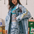 SABBI | The Mermaid Racing Denim Jacket - Sabbi - wonder & melon