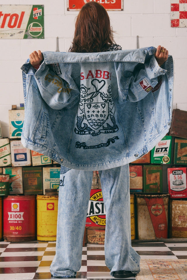 SABBI | The Mermaid Racing Denim Jacket - Sabbi - wonder & melon