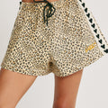 SABBI | The Mini Raving Hearts Drill shorts | Leopard - Sabbi - wonder & melon