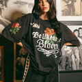SABBI | The Rose tee | Black - Sabbi - wonder & melon