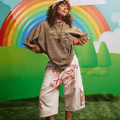 SABBI | The Sabbi Outlaw Shirt Tee | Green/Orange - Sabbi - wonder & melon