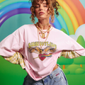 SABBI | The Sabbi Outlaw Shirt Tee | Pink/Green - Sabbi - wonder & melon