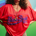 SABBI | The Shine Bright Mesh Tee | Red - Sabbi - wonder & melon