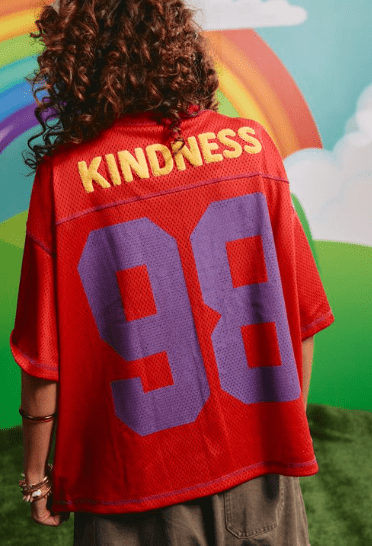 SABBI | The Shine Bright Mesh Tee | Red - Sabbi - wonder & melon