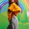 SABBI | The Shine Bright Mesh Tee | Yellow - Sabbi - wonder & melon