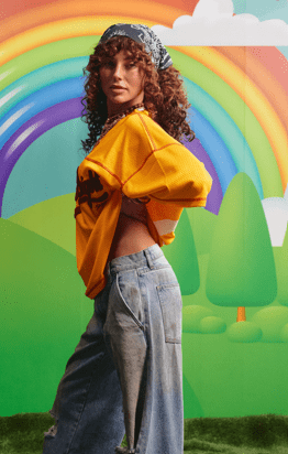 SABBI | The Shine Bright Mesh Tee | Yellow - Sabbi - wonder & melon
