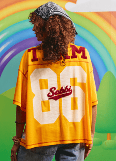 SABBI | The Shine Bright Mesh Tee | Yellow - Sabbi - wonder & melon
