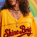 SABBI | The Shine Bright Mesh Tee | Yellow - Sabbi - wonder & melon