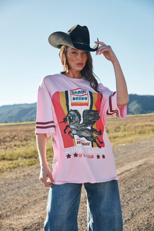 SABBI | The Very Oversized Sabbi Rodeo Self Love Club Tee - Sabbi - wonder & melon