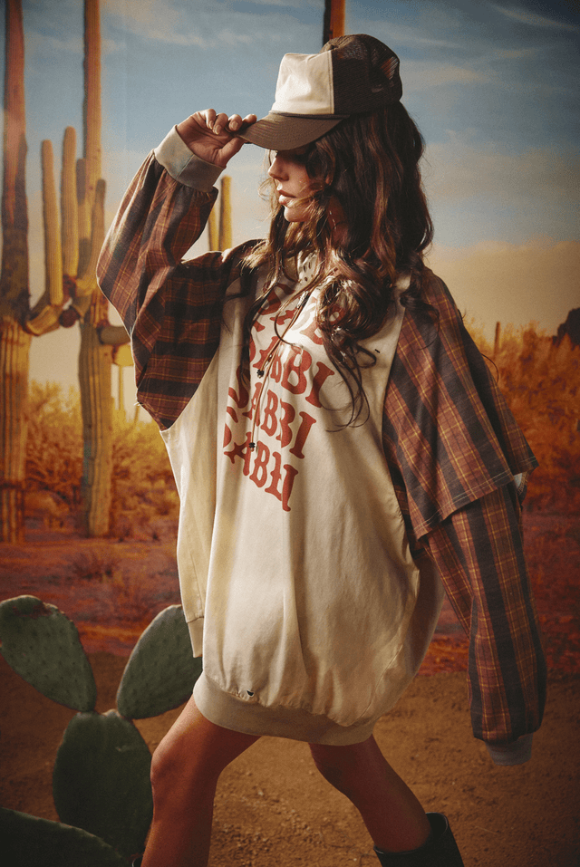 SABBI | The Vintage Roadhouse LS Tee - Sabbi - wonder & melon