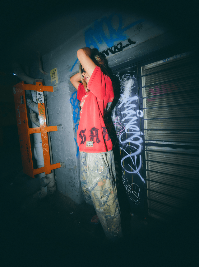 SABBI | The Vinyl Shop Tee - Red - Sabbi - wonder & melon