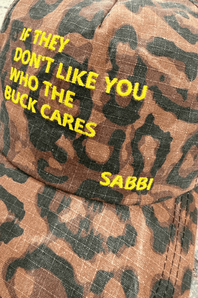SABBI | The Who the Buck Cares Cap - Sabbi - wonder & melon