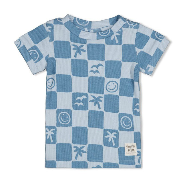 Shortama Chase Check Blauw | Limited Edition | Feetje - Feetje - wonder & melon