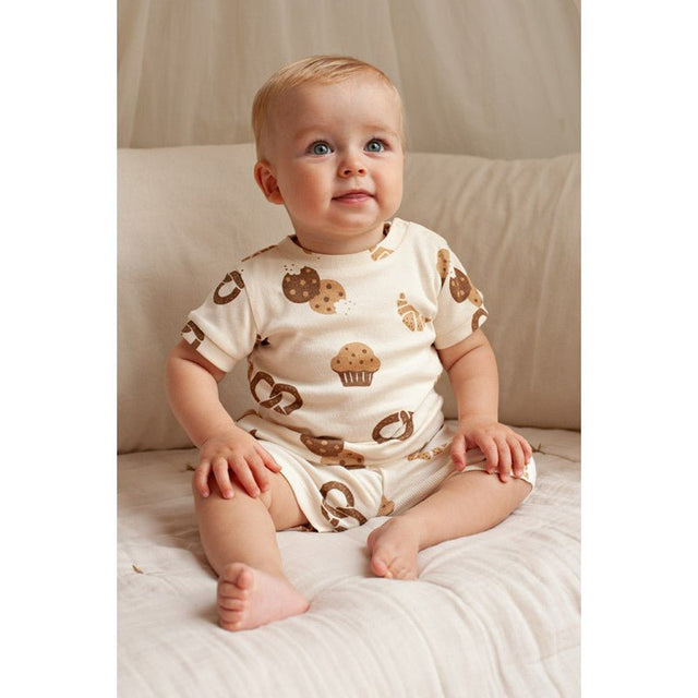 Shortama Cosy Crumbs Offwhite | Limited Edition | Feetje - Feetje - wonder & melon