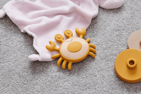 Silisoft | Krab | Bijtspeelgoed - wonder & melon - wonder & melon