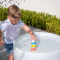 Silisoft | Raket | Stapelbaar | Regenboog - wonder & melon - wonder & melon