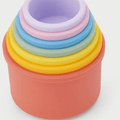 Silisoft | Ronde stapelbekers | Regenboog - wonder & melon - wonder & melon
