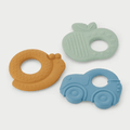 Silisoft | Sensorische bijtspeelgoed | Set van 3 - wonder & melon - wonder & melon