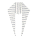Sjaal | Driehoek | Grey - Stripe - wonder & melon - wonder & melon