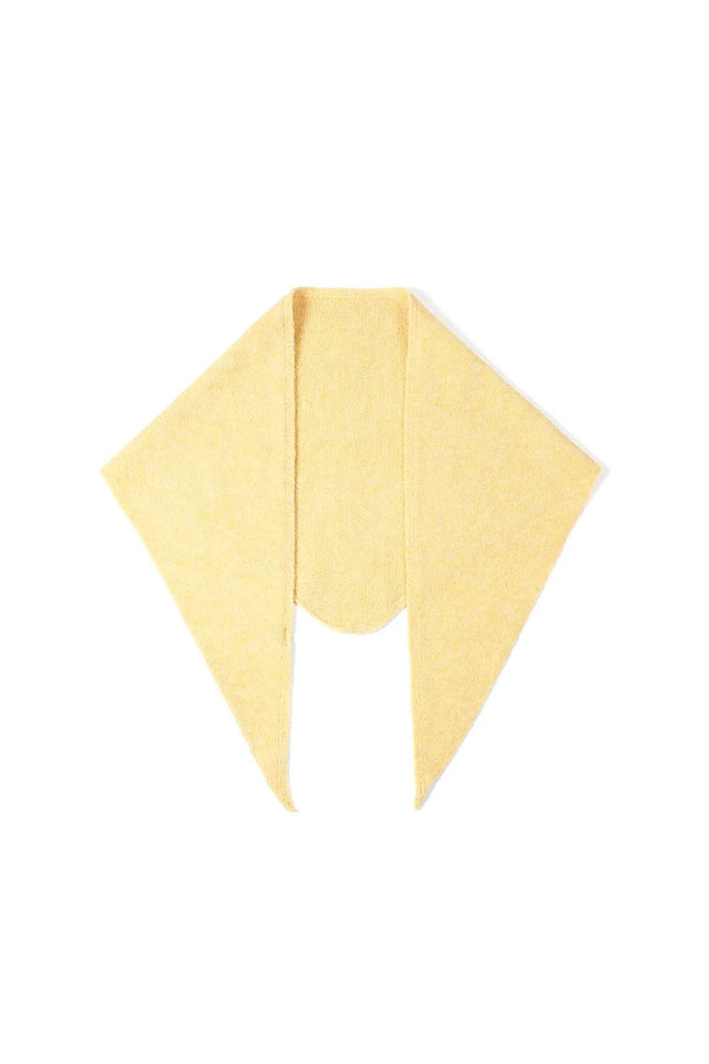 Sjaal | Driehoek | Khaki - wonder & melon - wonder & melon