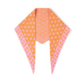 Sjaal | Driehoek | Orange Pink - Stip - wonder & melon - wonder & melon