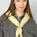 Sjaal | Driehoek | Pale Yellow - wonder & melon - wonder & melon