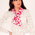 Sjaal | Hart | Pink - wonder & melon - wonder & melon