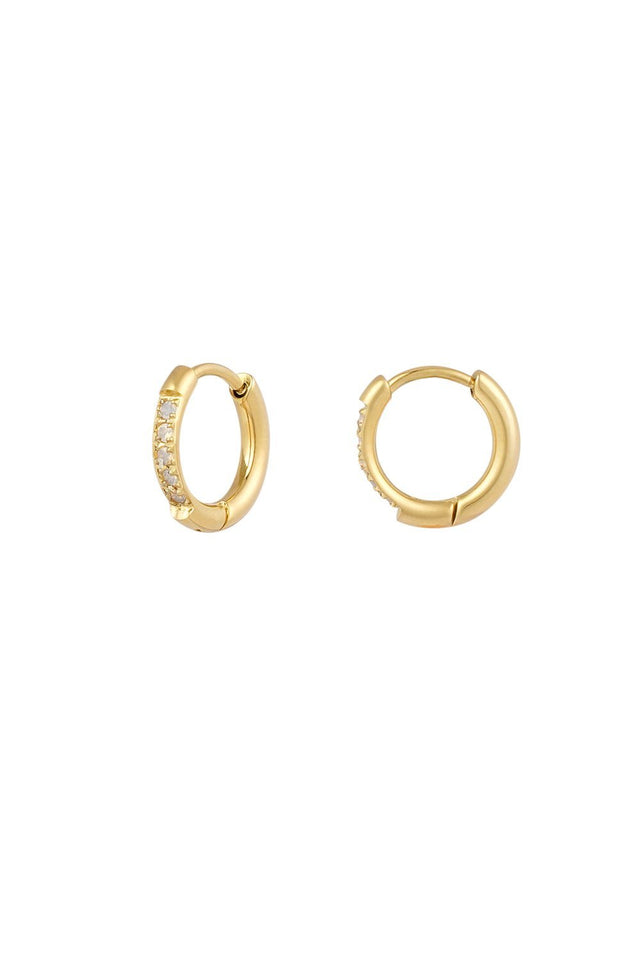 small earrings with stones - wonder & melon - wonder & melon