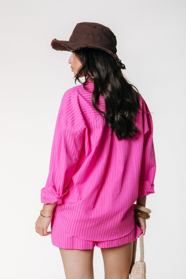 Streep short | Roze | Colourful Rebel - Colourful Rebel - wonder & melon