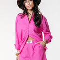 Streep short | Roze | Colourful Rebel - Colourful Rebel - wonder & melon
