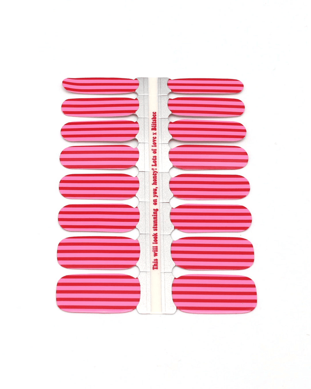 Sugar stripes | Pink and Red - Blitsbee - wonder & melon