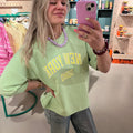 Sweater | New York | Mint green - wonder & melon - wonder & melon