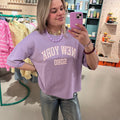 Sweater | New York | Purple - wonder & melon - wonder & melon