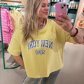 Sweater | New York | Yellow - wonder & melon - wonder & melon