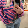 Sweater Stripe Pink - Blue - wonder & melon - wonder & melon
