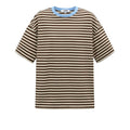 T-Shirt | Streep | Brown/Blue - wonder & melon - wonder & melon