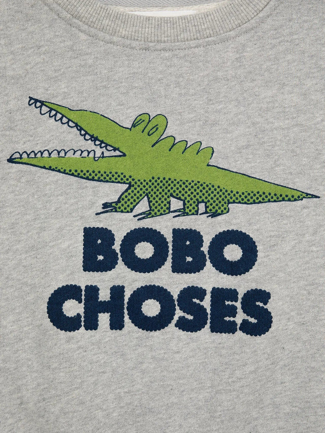 Talking Crocodile sweatshirt | Bobo Choses - Bobo Choses - wonder & melon