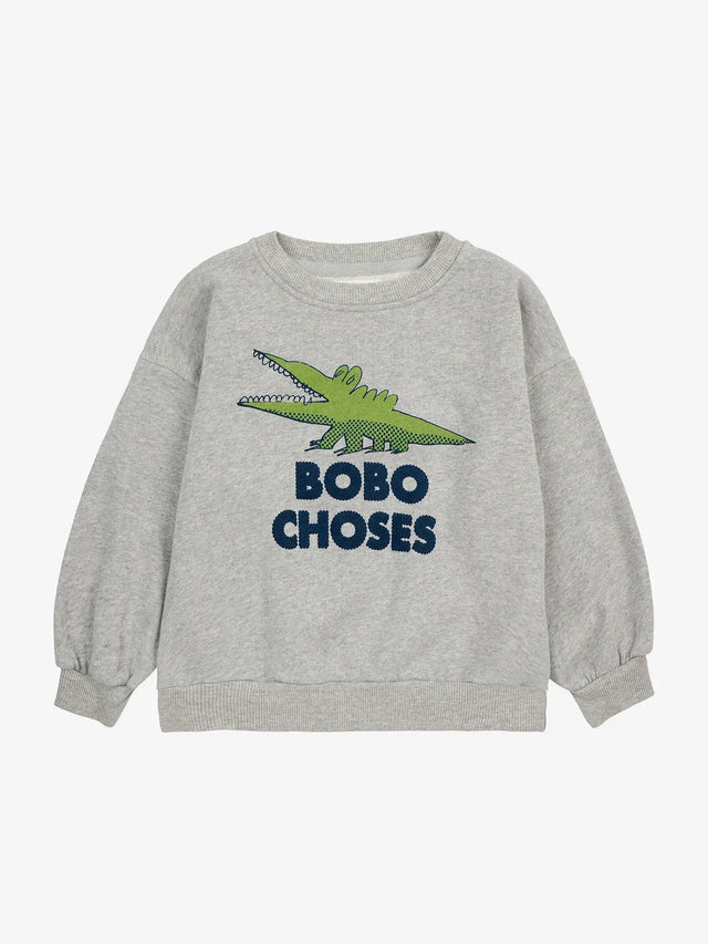 Talking Crocodile sweatshirt | Bobo Choses - Bobo Choses - wonder & melon