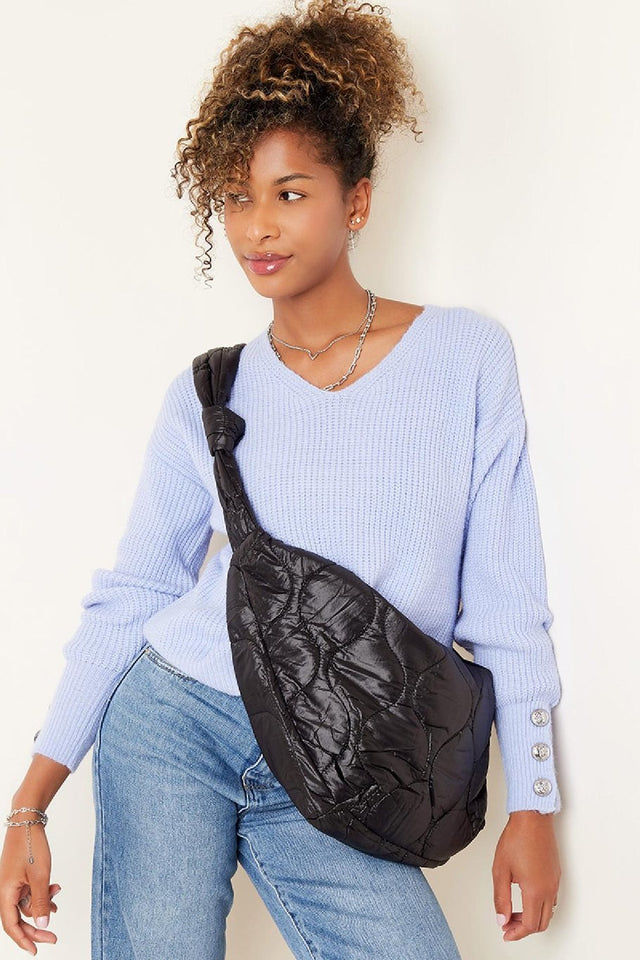 Tas Big Padded | Black - wonder & melon - wonder & melon