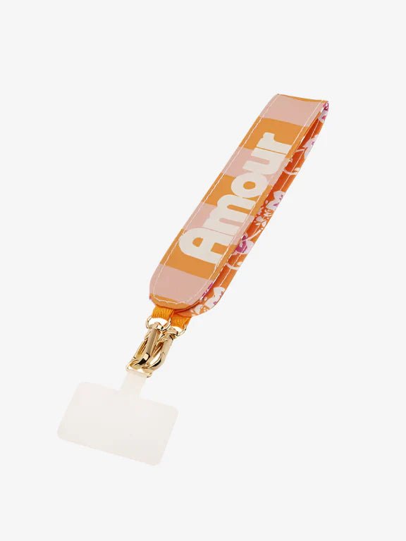 Telefoonkoord | Amour | Pink - Orange - wonder & melon - wonder & melon
