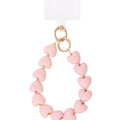 Telefoonkoord | Heart Luxe | Pink - wonder & melon - wonder & melon