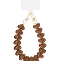 Telefoonkoord | Heart Small | Brown - wonder & melon - wonder & melon