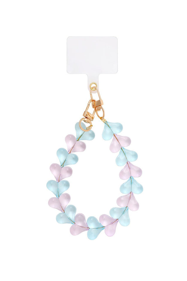 Telefoonkoord | Heart Small | Lila - Blue - wonder & melon - wonder & melon