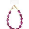 Telefoonkoord | Kralen Luxe | Purple - wonder & melon - wonder & melon