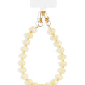 Telefoonkoord | Ronde kralen | Butter Yellow - wonder & melon - wonder & melon