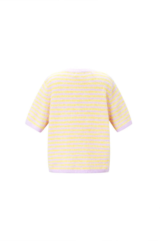Vest Stripe | Purple - Yellow - wonder & melon - wonder & melon