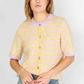 Vest Stripe | Purple - Yellow - wonder & melon - wonder & melon