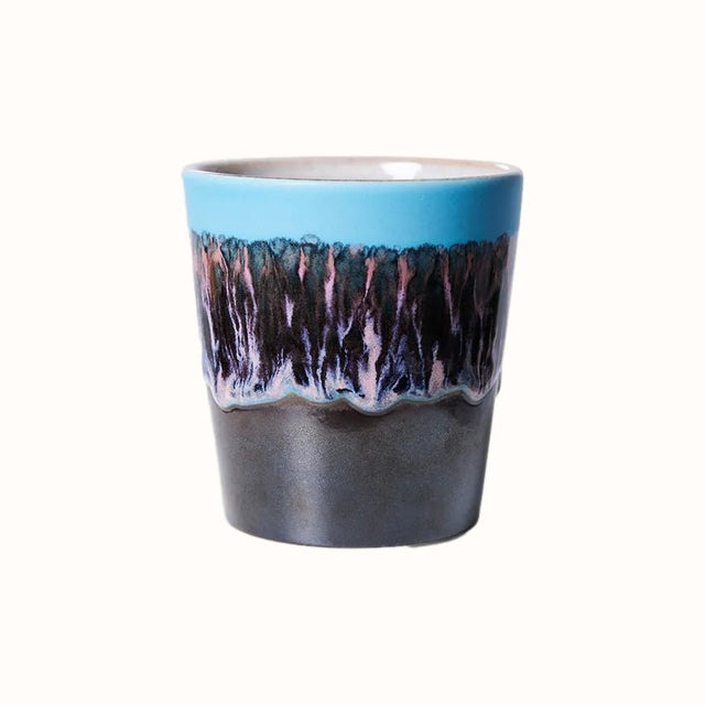 70s ceramics coffee mug - mr.blue - HKliving - wonder & melon