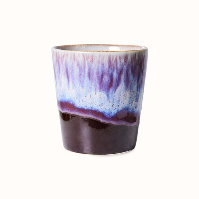 70s ceramics coffee mug purple rain - HKliving - wonder & melon