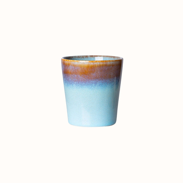 70s ceramics koffie mok lagune - HKliving - wonder & melon